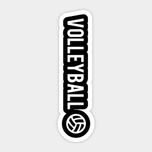 Volleyball Player Designer Shirt Sticker